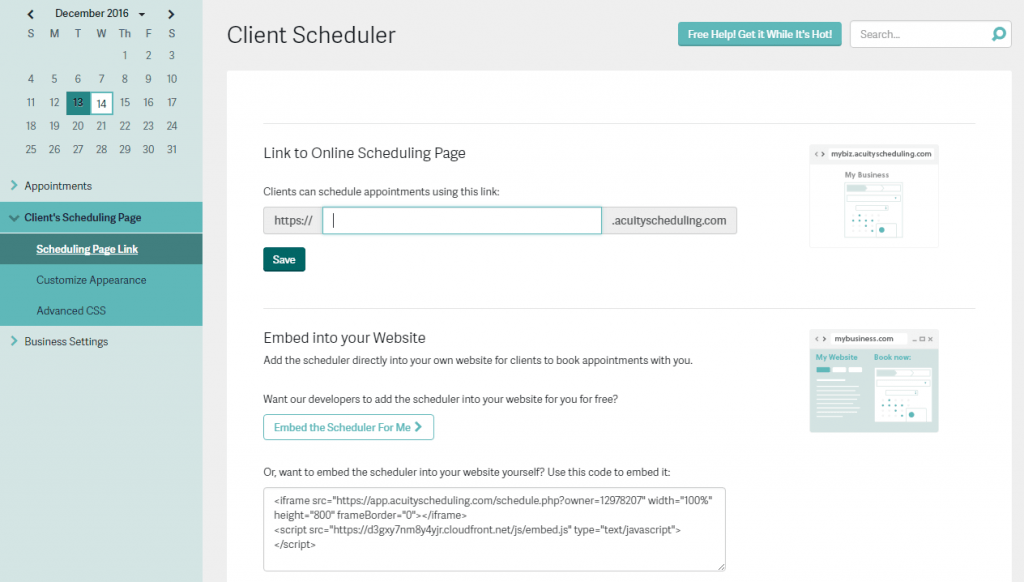 acuity scheduling - תוכנת יומן פגישות