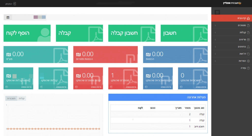 חשבונית אונליין