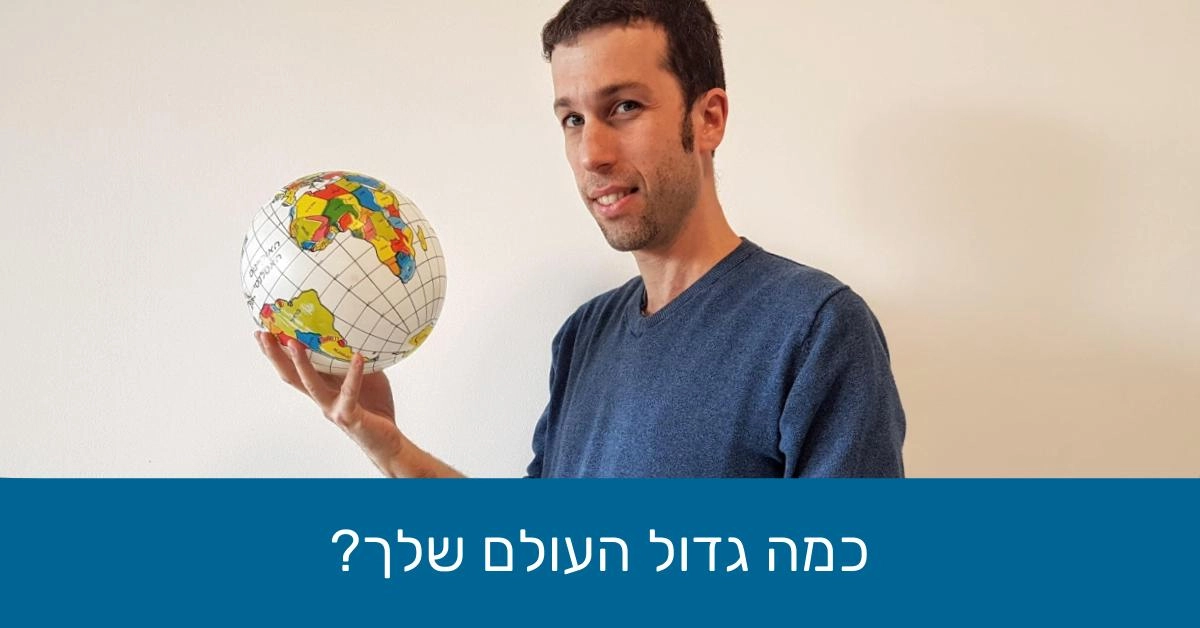 תמונה שלי עם גלובוס